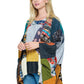 Poncho Multicolor Patchwork