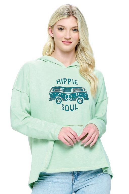 Black Hoodie Hippie Soul Van Life