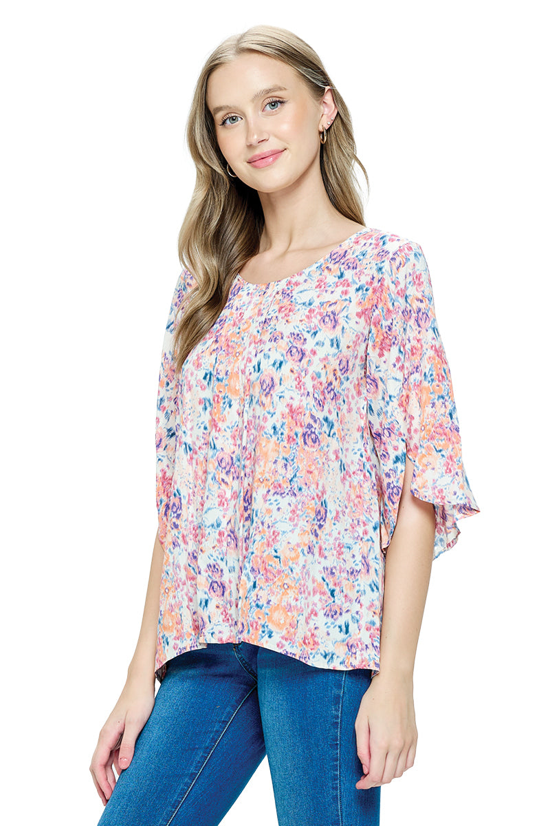 Blouse Floral Multicolor