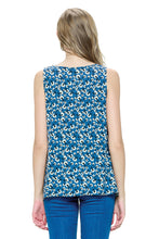 Tank Top Froral Patchwork