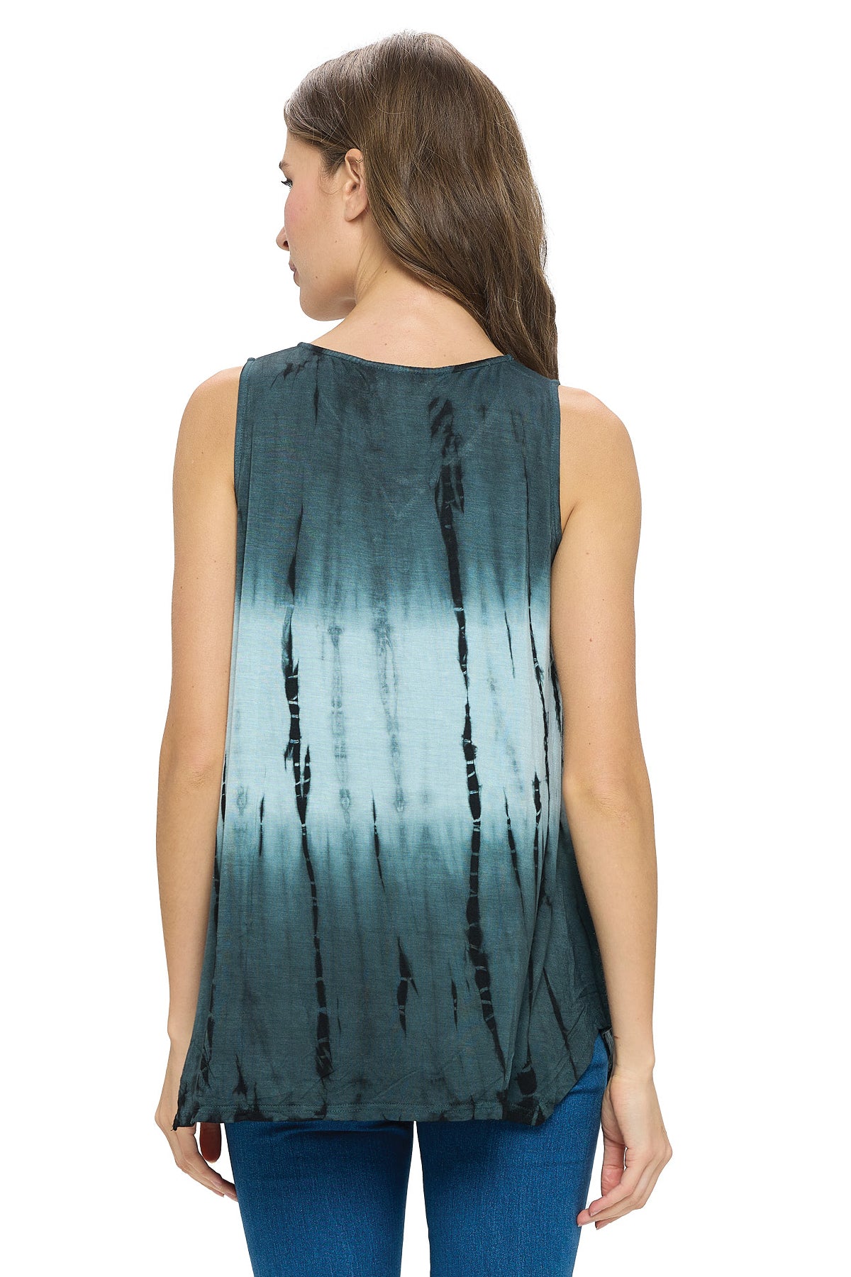 Tank Top Tie Dye Tiered