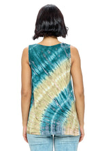 Tank Top Tie Dye Patchwork