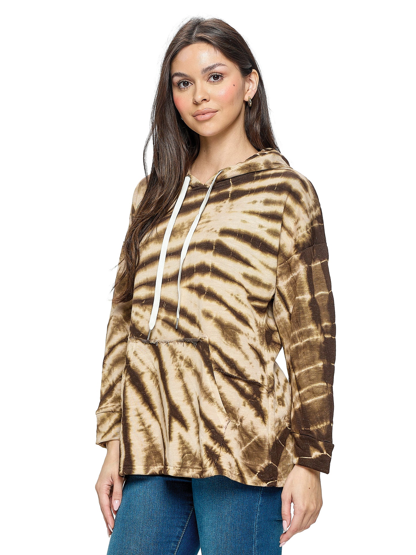 Hoodie Boho Pullover Tie dye