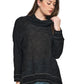 Sweater Top Slouchy Oversized Cowl Neck