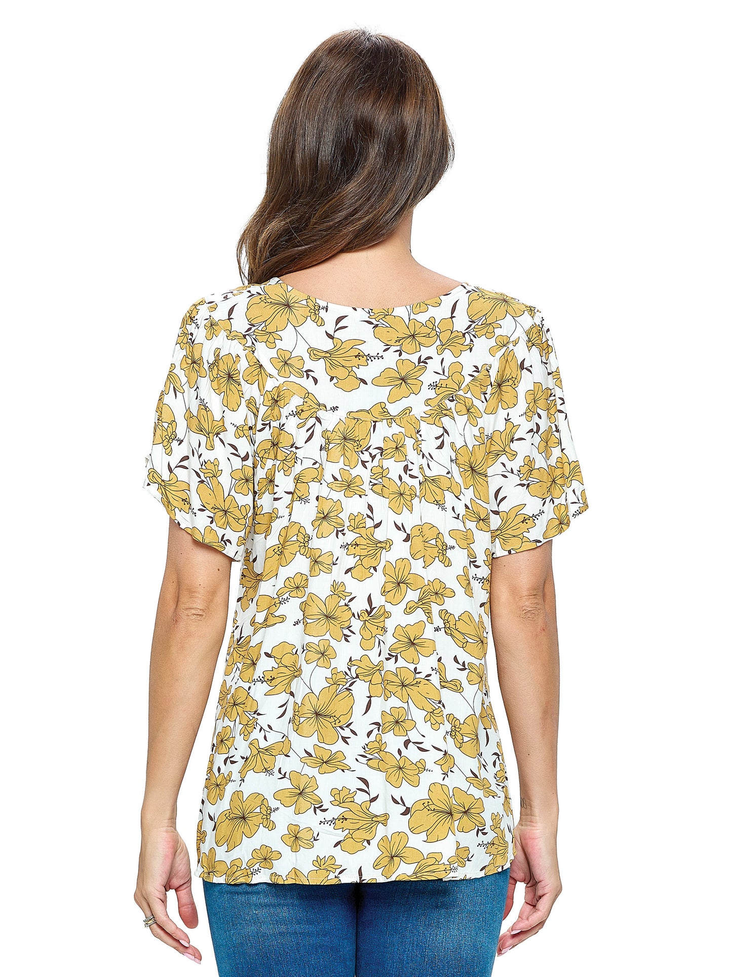 Blouse Boho Floral Print