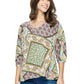 Blouse Patchwork Print Pattern