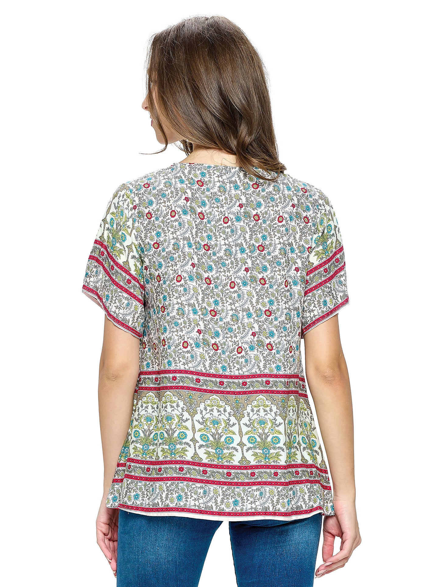 Blouse Floral Print Pattern