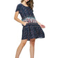 Dress Floral Pattern With Pockets