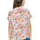 Floral Blouse Ruffled