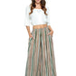 Pants Palazzo Loose Fit Striped