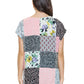 Top Patchwork Multicolor