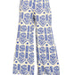 Pants Wide Leg Floral Tribal Print