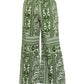 Pants Wide Leg Paisley Print