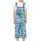 Jumpsuit Boho Overall Tie Dye Mushroom Print Midi