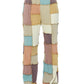 Pants Hippie Patchwork Multicolored Stitching