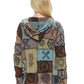 Hooded Jacket Hippie Patchwork Hand Printed