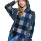 Hoodie Colorblock Patchwork Casual