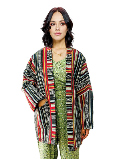 Jacket Cozy Gheri Tribal Quilted Lined