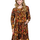 Dress Boho Nature Mushrooms