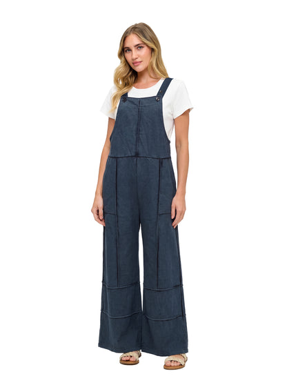 Overall Patchwork Stonewashed