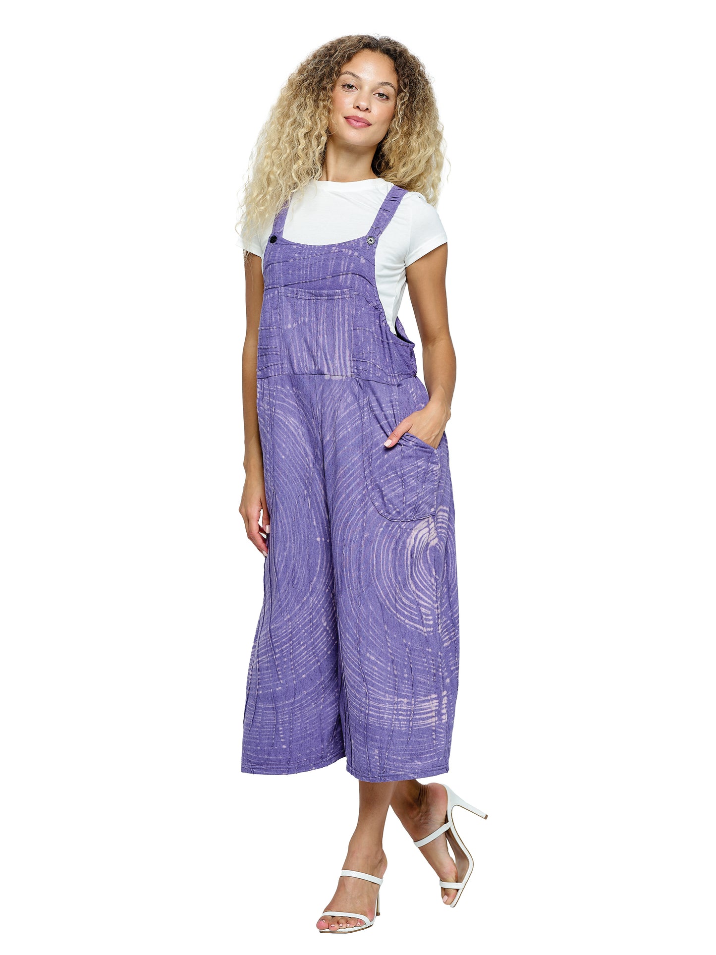 Overall Hippie Spiral Brushed Dye