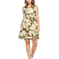 Floral Boho Dress Ruffled