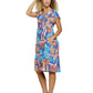 Boho Floral Ruffled Dress