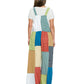Overall Boho Patchwork Textured