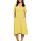 Boho Loose Fit Midi Dress