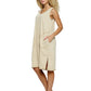 Boho Crinkled Dress Patchwork