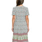 Dress Floral Pattern With Pockets
