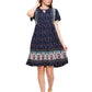 Dress Floral Pattern With Pockets