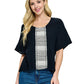 Boho Top Loose Fit Lace Detail