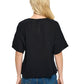 Boho Top Loose Fit Lace Detail