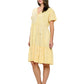 Dress Tiered Eyelet Fabric Tassels