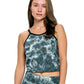 Crop Top Tie Dye Universe
