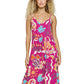 Jumpsuit Denim Print Patchwork