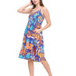 Jumpsuit Denim Print Patchwork