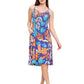 Jumpsuit Denim Print Patchwork