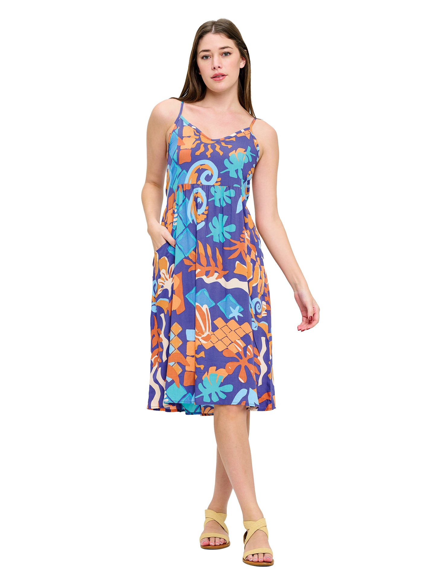 Jumpsuit Denim Print Patchwork