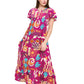Boho Floral Maxi Dress
