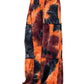 Palazzo Pants Boho Patchwork Ruffled Tie Dye