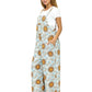 Overall Patchwork Celestial Sun Sky Print