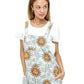 Overall Patchwork Celestial Sun Sky Print