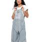 Overall Patchwork Free Spirit Waffle Knit