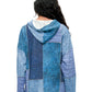 Zip-up Hoodie Boho Patchwork