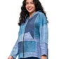 Zip-up Hoodie Boho Patchwork