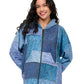 Zip-up Hoodie Boho Patchwork