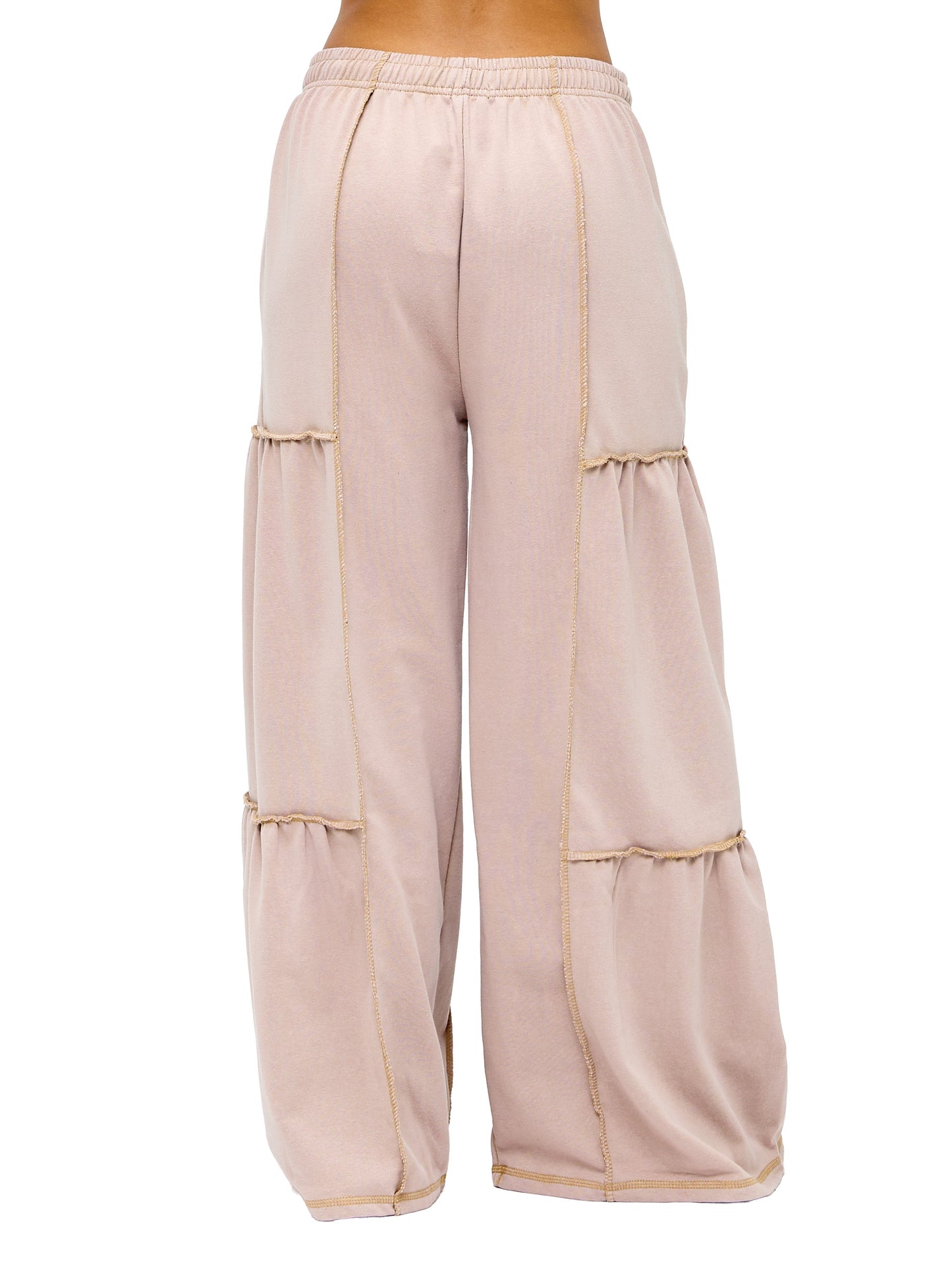 Palazzo Pants Boho Patchwork Vintage Washed