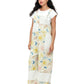 Overall Patchwork Celestial Sun Moon Print